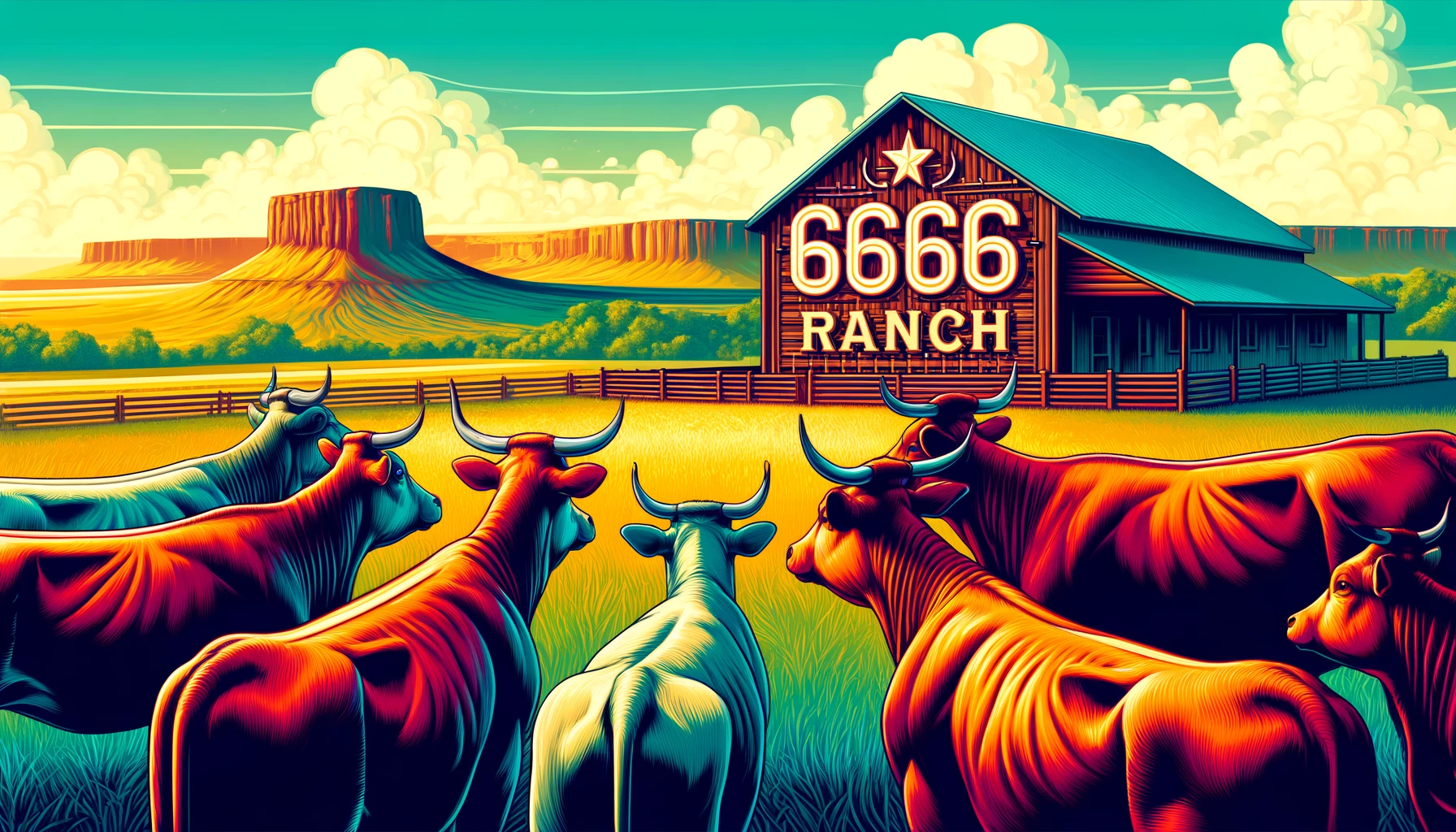 6666 Ranch - Guthrie, Texas. (6)